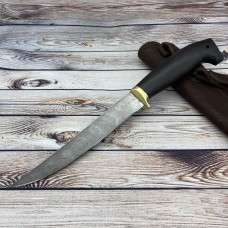 Нож Кухонный Филейный Дамаск